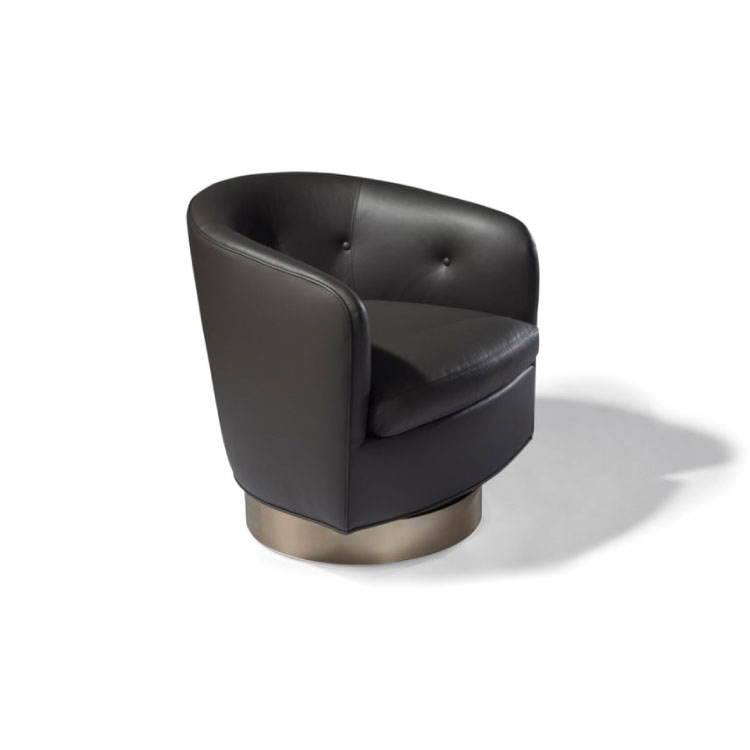 THAYER COGGIN Roxy-O Swivel-Tilt Tub Chair | DōMA Home Furnishings