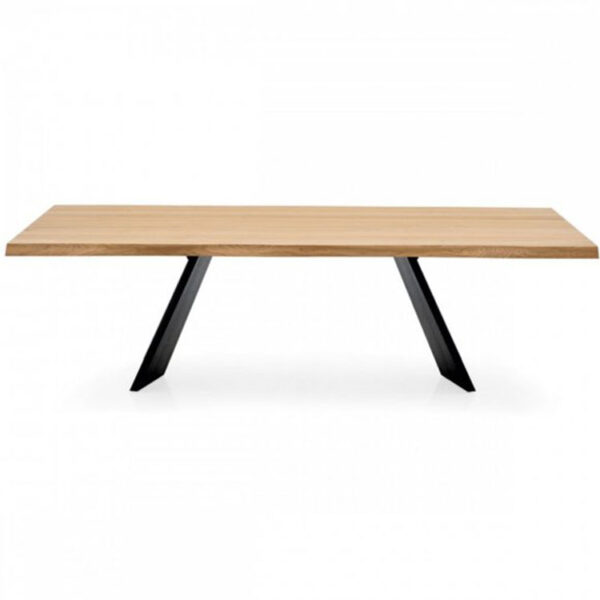 CALLIGARIS Icaro Scupltured Wood Base Extendable Table | DōMA Home ...