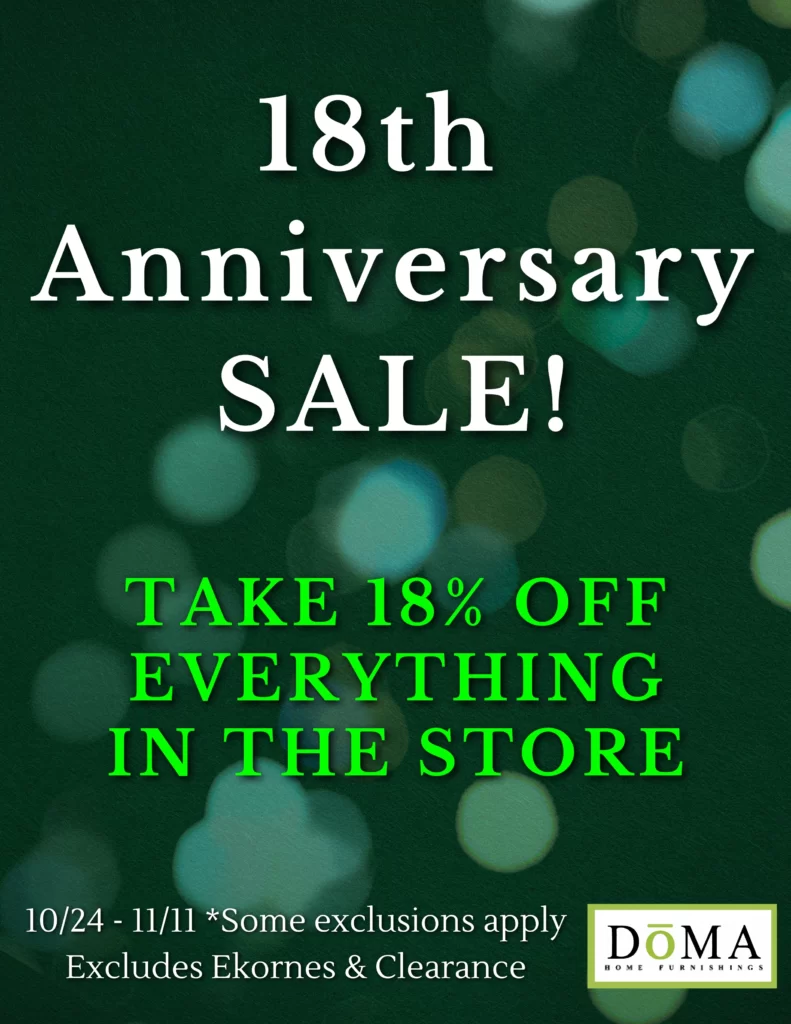 DoMA 18th Anniversary Sale