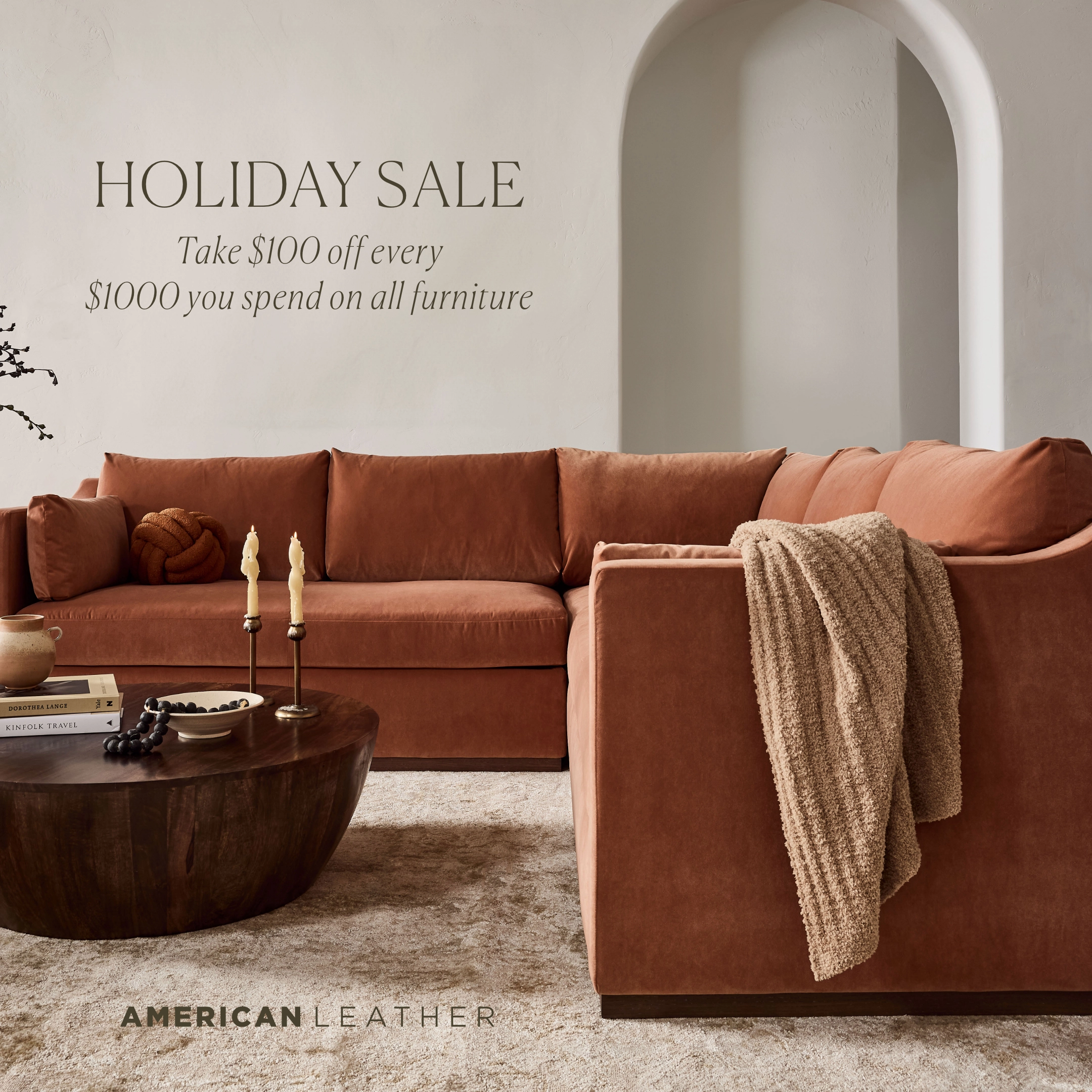 American Leather Holiday Sale 2024