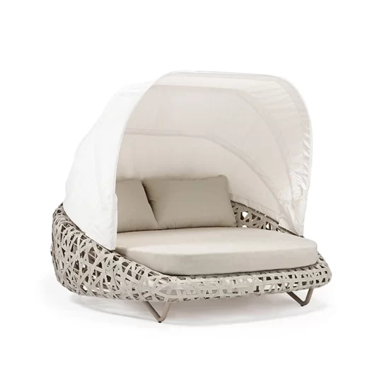 COUTURE® Jardin CURL Double Daybed with Canopy